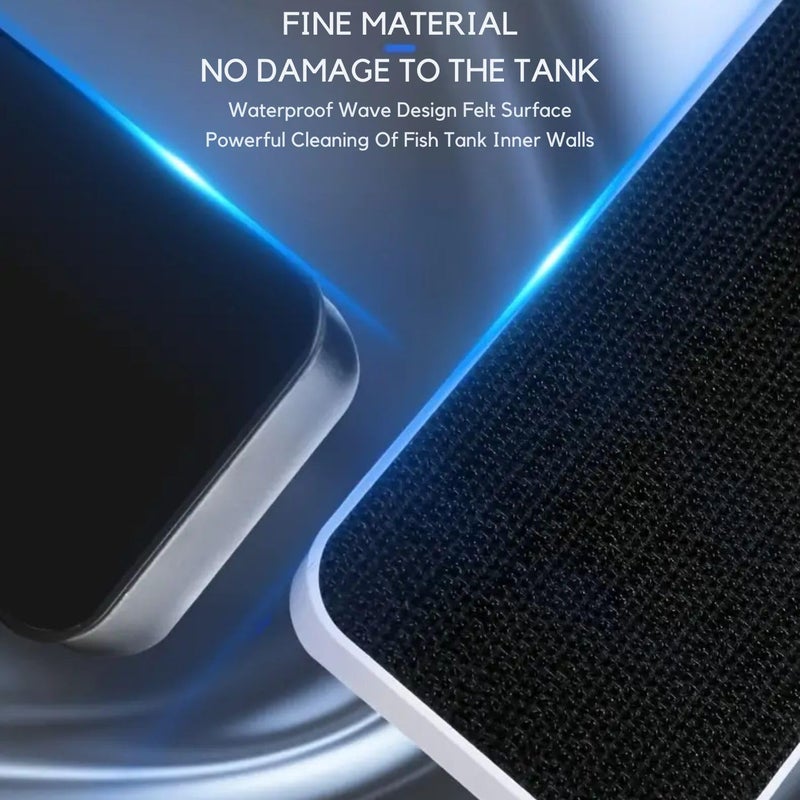 VAYINATO SOBO Floating Magnetic Glass Cleaner with Scraper Magnetic Brush Cleaner for Aquarium Fish Tank (Sobo MC-120) for Glass Thickness : 10-16mm - Image 3