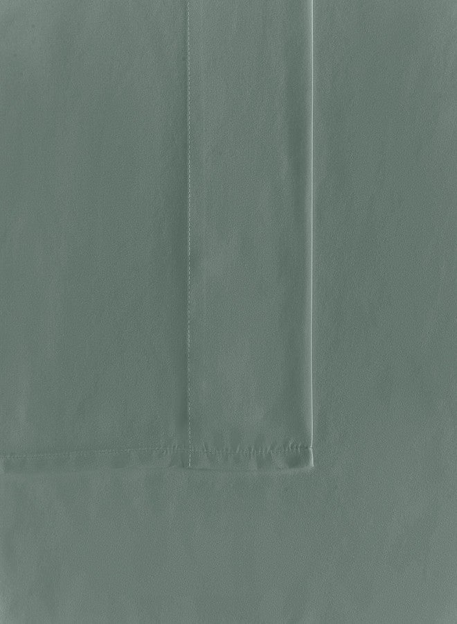 TRULY SOFT Green Solid Sage California King 5 Piece Sheet Set, Solid Color Themed, Oeko-TEX Certified Confidence - Image 5