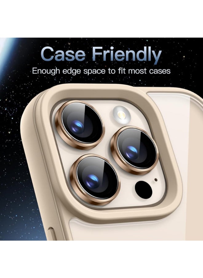 Protect PROTECT Xzoom Lens Protector for iPhone 16 Pro / 16 Pro Max | Sapphire Glass, Metal Frame, Ultra Clear, Brown – Model: XIP16PBRN  - Image 5