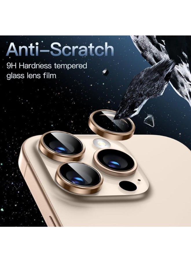 Protect PROTECT Xzoom Lens Protector for iPhone 16 Pro / 16 Pro Max | Sapphire Glass, Metal Frame, Ultra Clear, Brown – Model: XIP16PBRN  - Image 3