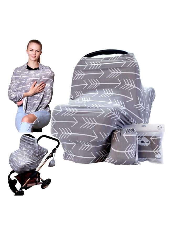 Moro Moro Baby Nursing Cover & Car Seat Cover – 360° Protection & Multi-Use - Image 1