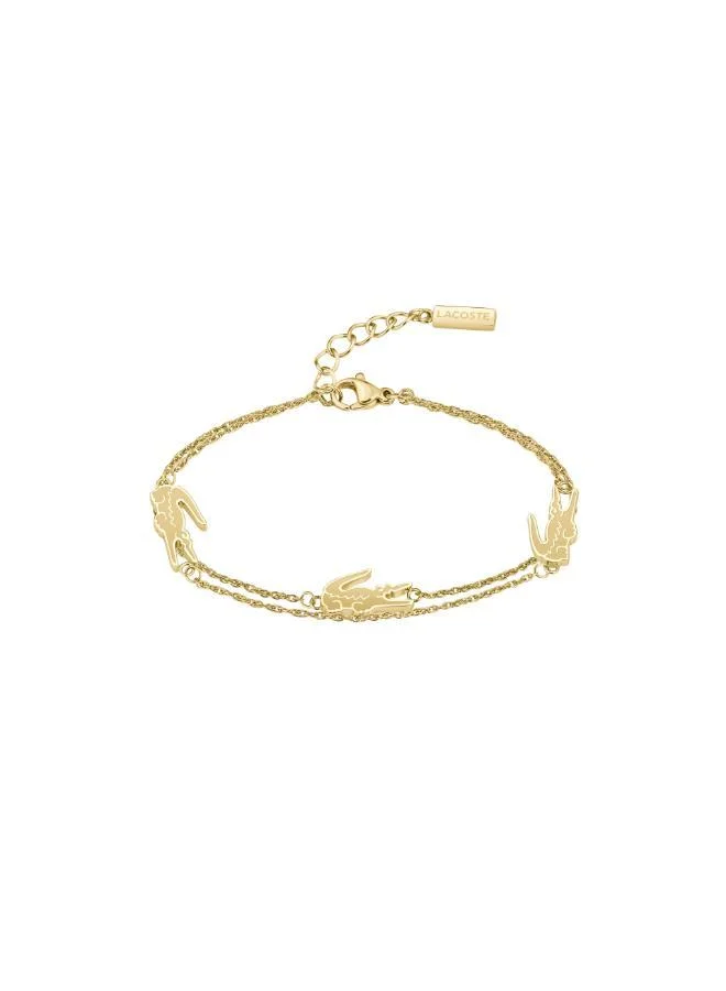 LACOSTE Cord & Chain Bracelet