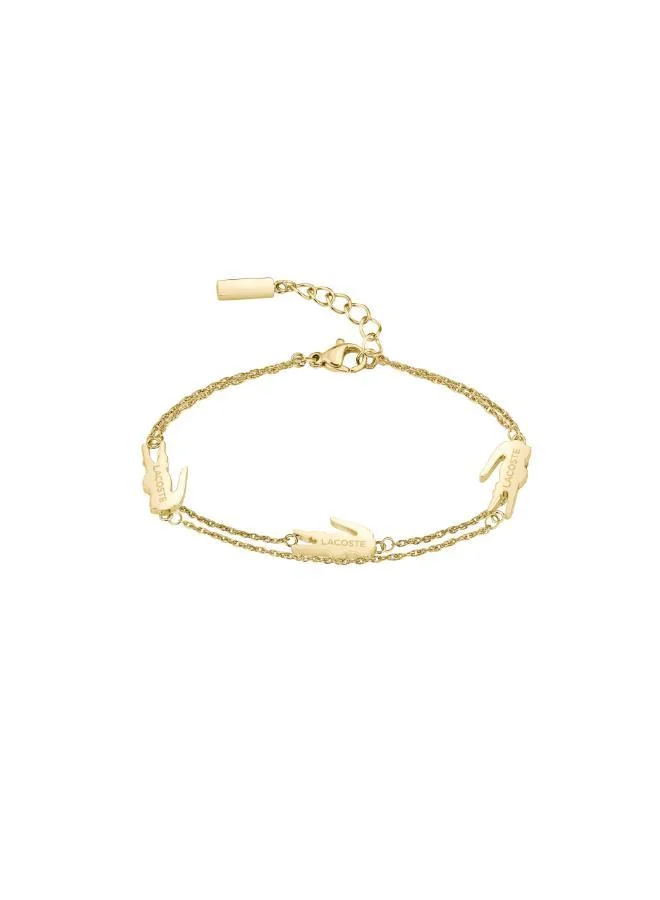 LACOSTE Cord & Chain Bracelet