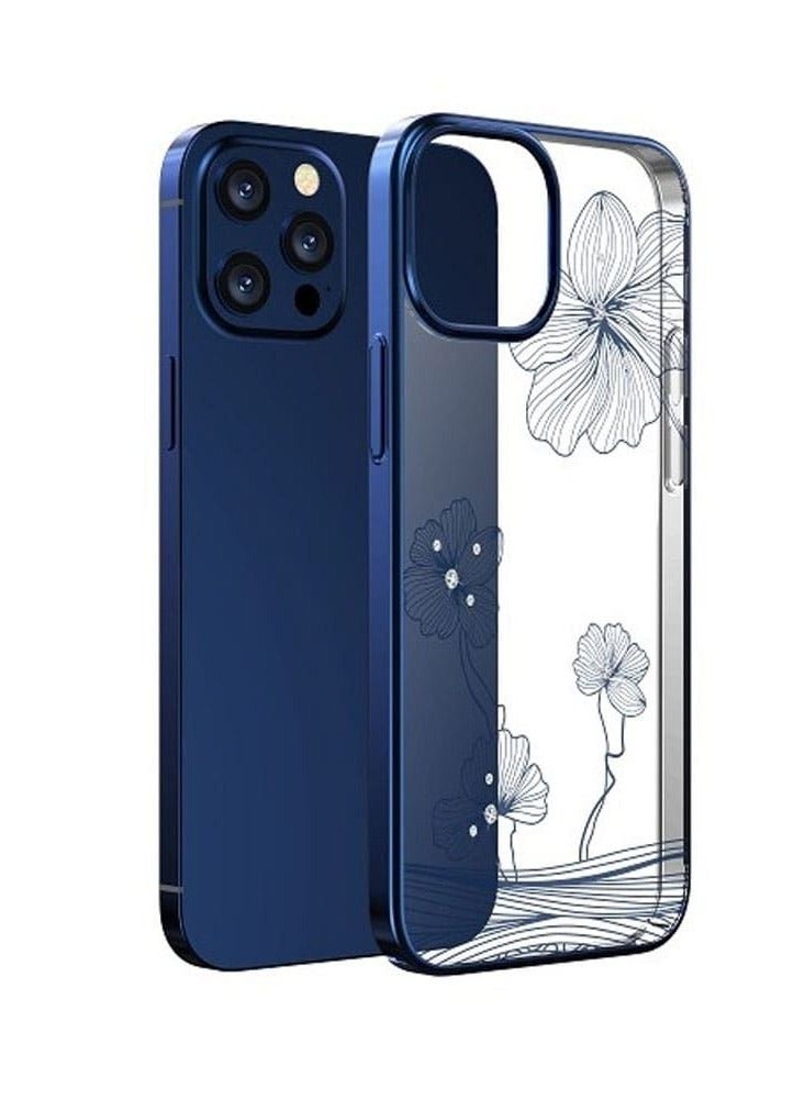 Devia- Crystal Flora  Series case - iPhone13 Pro (6.1) - Blue - Image 2