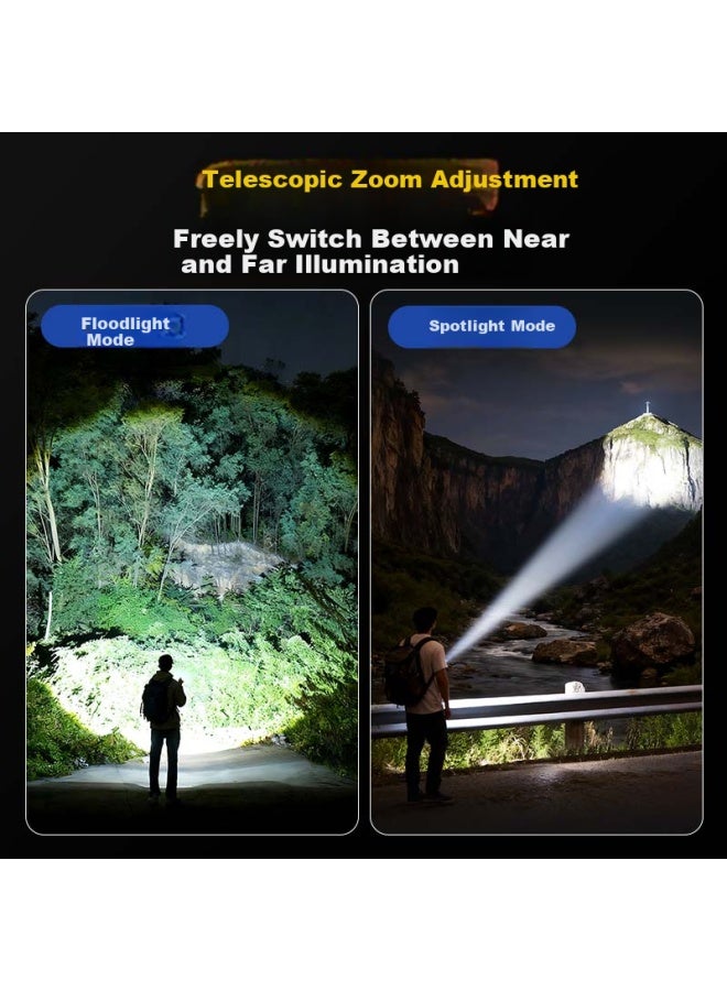 Yage Zoomable High Brightness Flashlight Long Battery Life Small Military Outdoor Emergency Light For Home Use - Image 5
