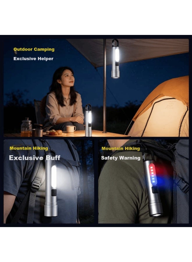 Yage Zoomable High Brightness Flashlight Long Battery Life Small Military Outdoor Emergency Light For Home Use - Image 3