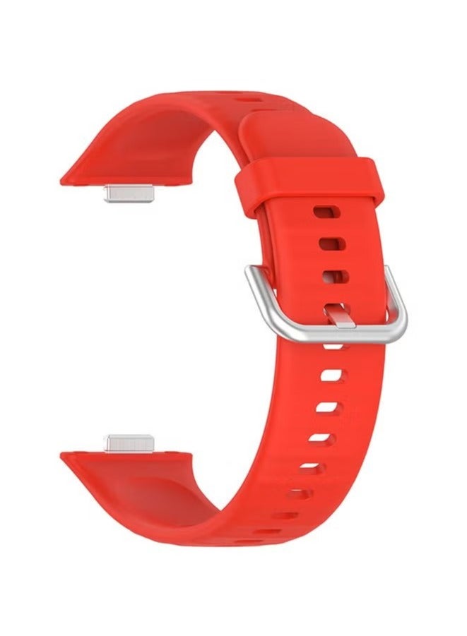 3 Piece Huawei Watch Fit 3 (2024) Silica Gel Replacement Band Huawei Watch Fit 3 (2024) 24mm Sport Silicone Strap - Image 2