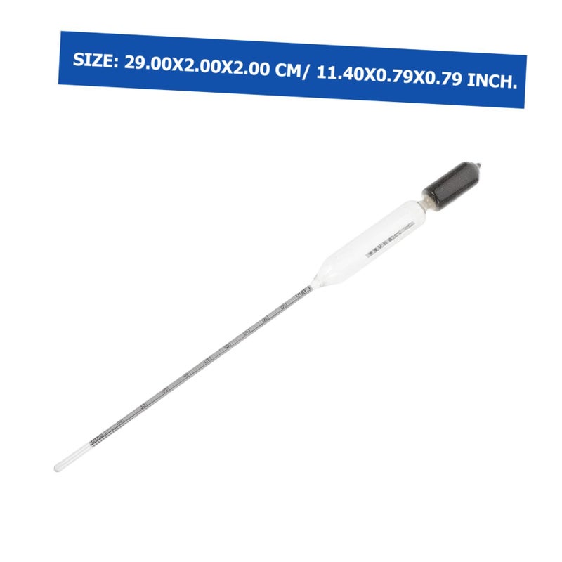 High Precision Glass Hydrometer Aquarium Salt Tester Salinometer Scale - Image 4