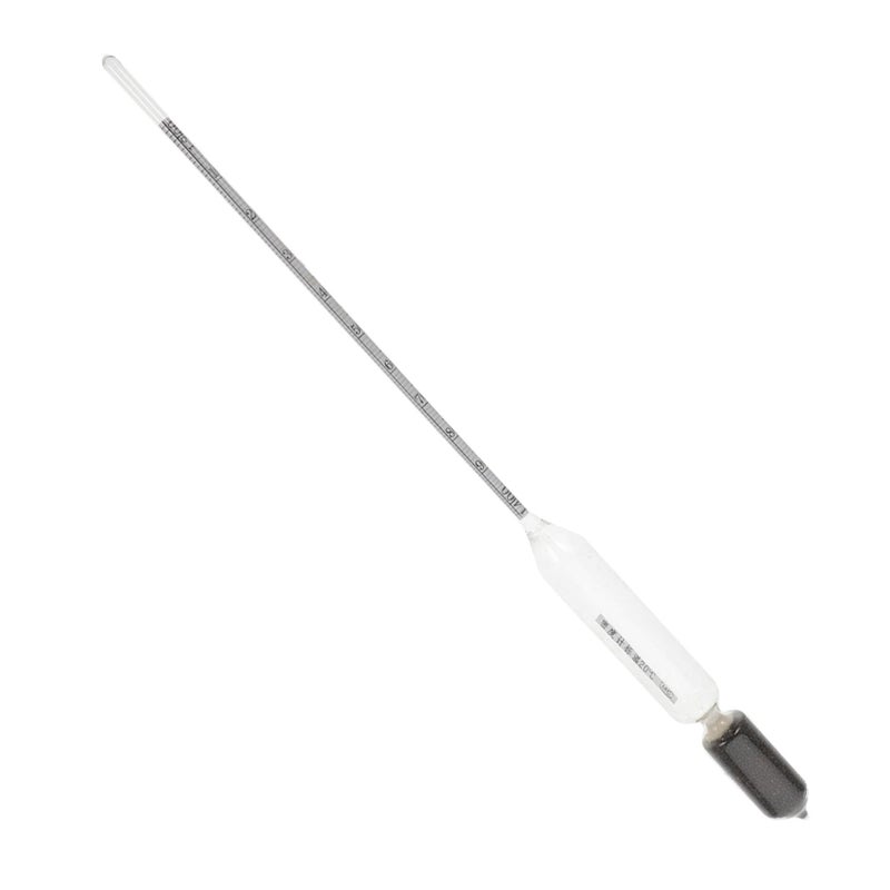 High Precision Glass Hydrometer Aquarium Salt Tester Salinometer Scale - Image 2
