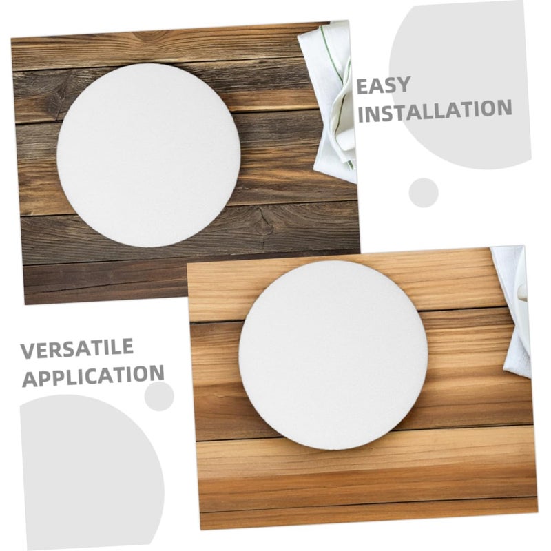 3Pcs White Plastic Ceiling Light Diffuser Shade Cover for Living Room Bedroom Office - Image 4