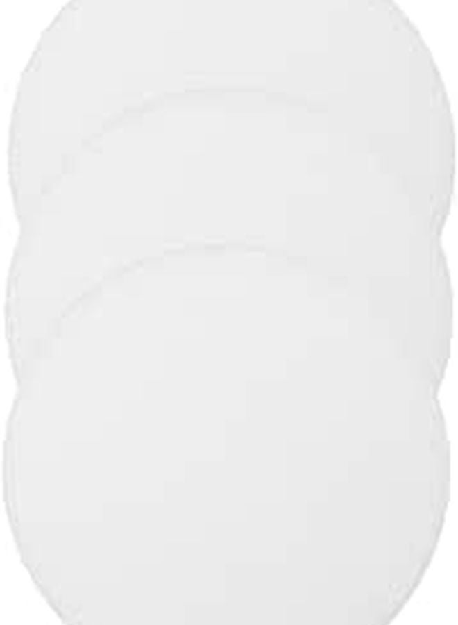 3Pcs White Plastic Ceiling Light Diffuser Shade Cover for Living Room Bedroom Office - Image 1