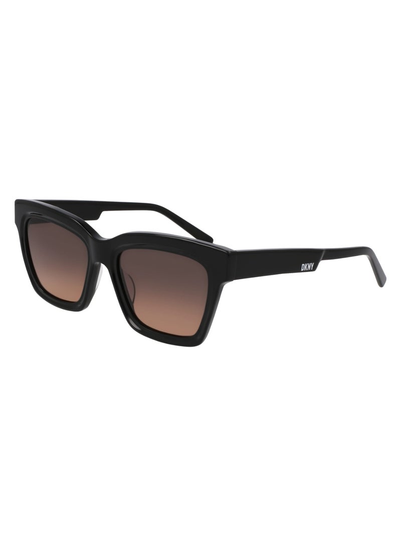 DKNY FULL RIM ACETATE ACETATE DKNY SUN DK551S 5318 (001) BLACK - Image 1