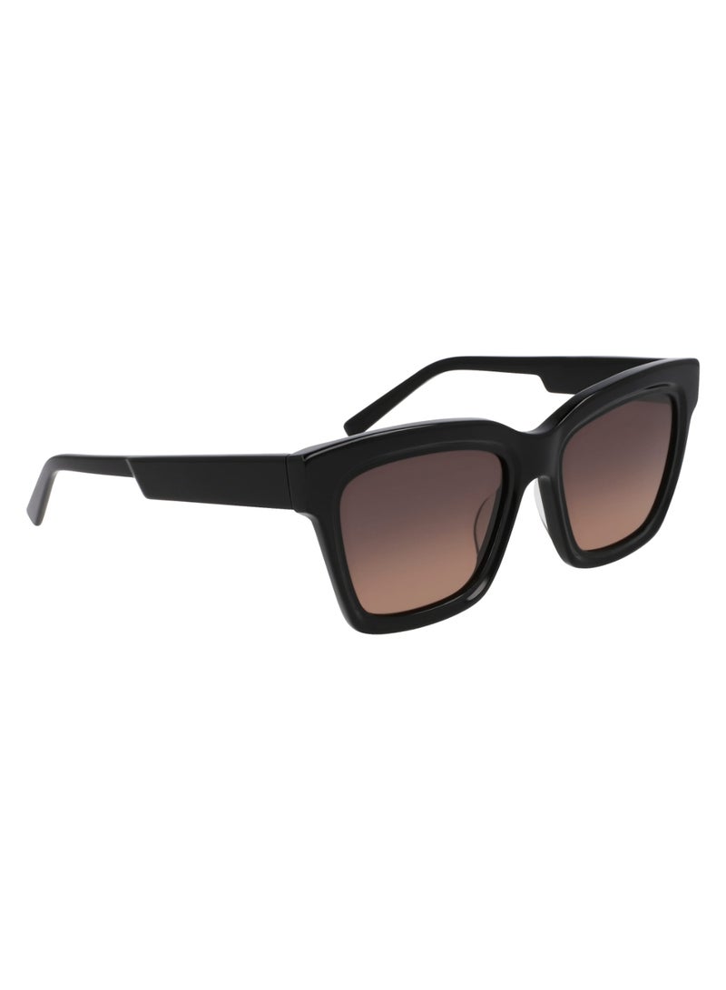 DKNY FULL RIM ACETATE ACETATE DKNY SUN DK551S 5318 (001) BLACK - Image 3