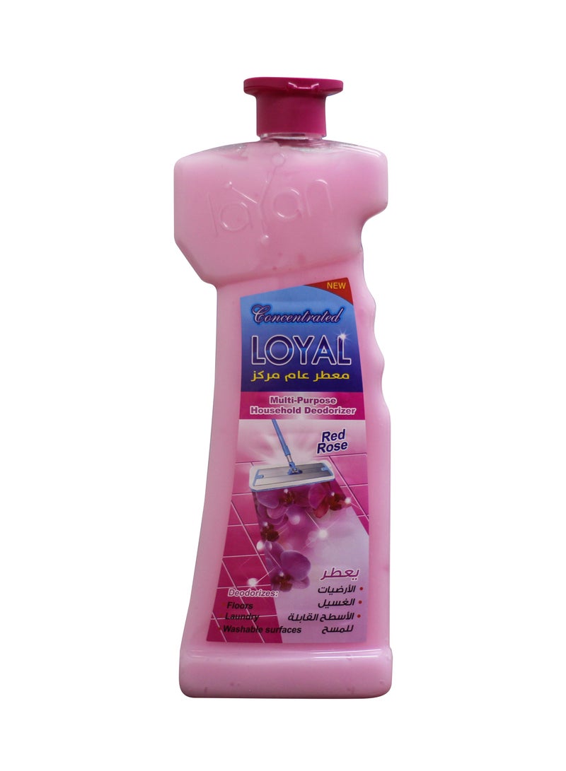 LOYAL Concentrated Multi-Purpose Household Deodorizer,floor cleaning with Red Rose, 700 ml - Image 1