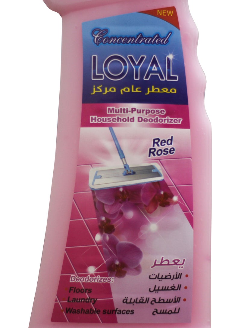 LOYAL Concentrated Multi-Purpose Household Deodorizer,floor cleaning with Red Rose, 700 ml - Image 2