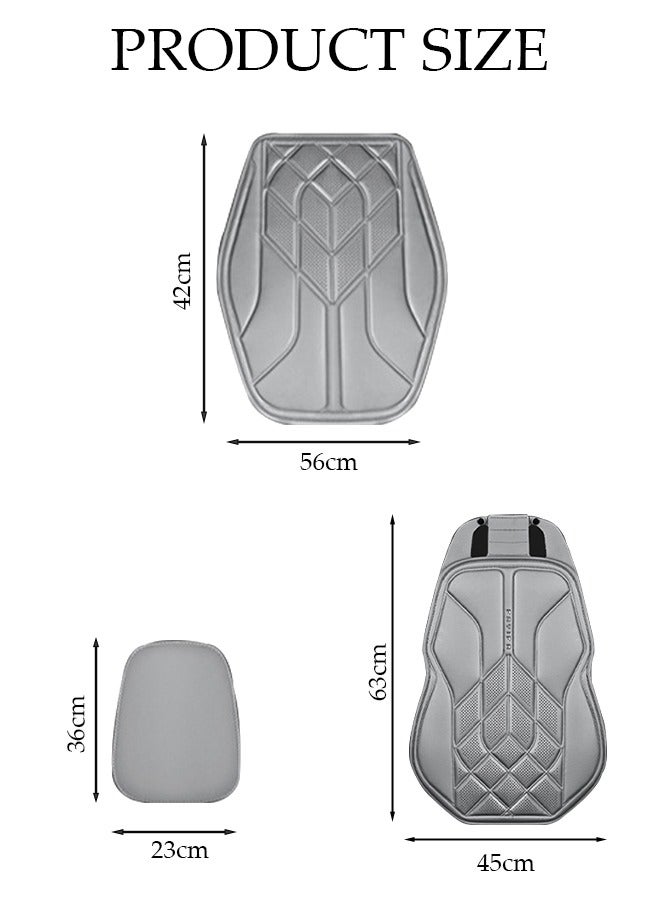 DUNISO 1PCS Car Seat Cover for Cars - Waterproof & Breathable Front Premium Covers with Non-Slip Protector Universal Fits Most Automotive, Vans, SUV, Trucks - Image 4