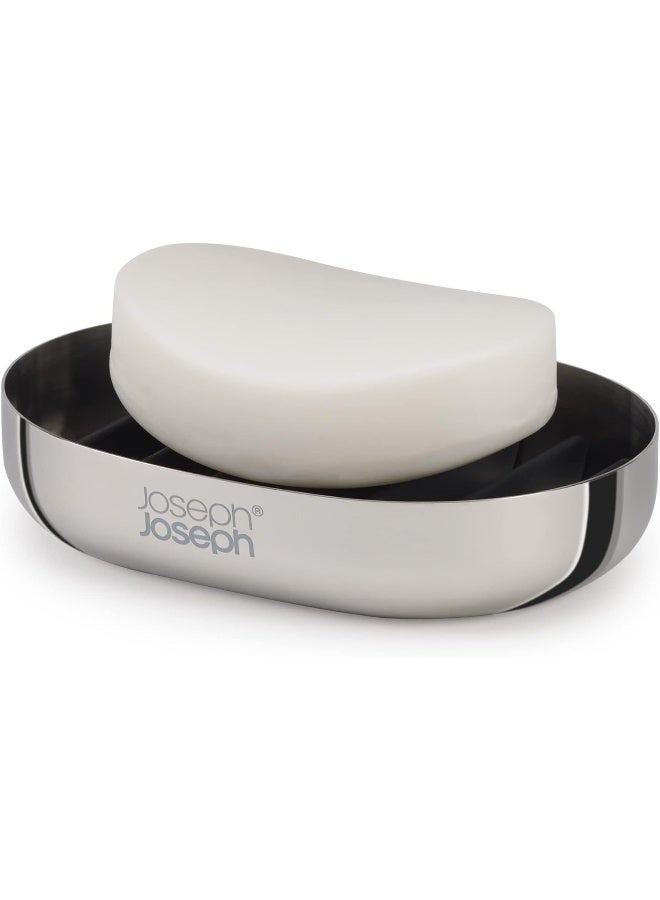 Joseph Joseph حامل صابون، ستانلس ستيل، مقاس واحد - Image 3
