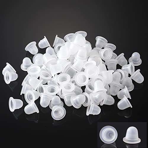 KingWei Silicone Ink Caps 500pcs Disposable Cups for Pigment Large Size Accessories for Kits and Supplies 500l - Image 1