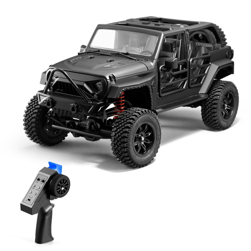 GoolRC 112 Scale 4 Wheel Drive Remote Control Car OffRoad Truck with Lights 24G Remote Control Crawler - Image 4