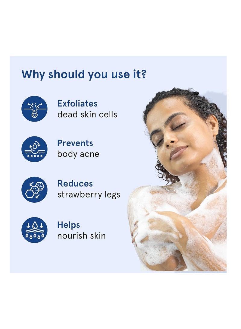 Be Bodywise Body Acne Reduction Kit with 1% Salicylic Acid Body Wash 10% Niacinamide Hydrating Face Body Lotion 450 mL - Image 3