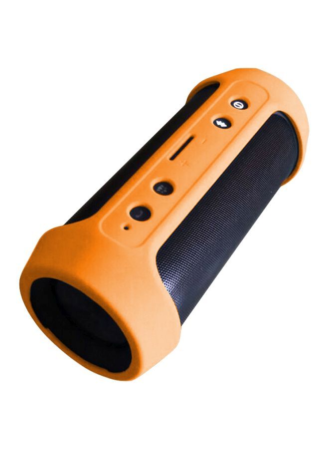 NIBEMINENT Silicone Case For JBL Charge 2+ Yellow - Image 2