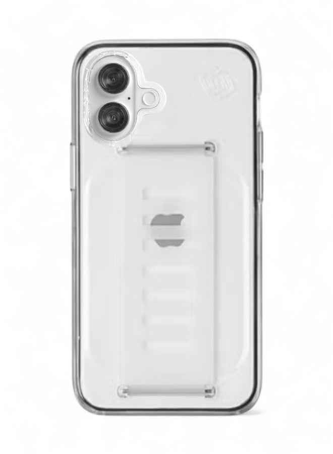 Protective protection case for Apple iPhone 16 Plus, protection case with a distinctive handle against falls and breakage, high quality Grip2u, non-yellowing - Image 1