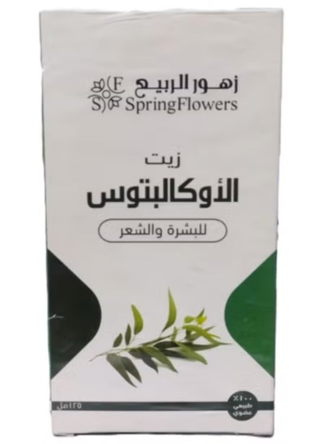 Spring Flowers Eucalyptus Oil for Skin and Hair 125ml - Image 1