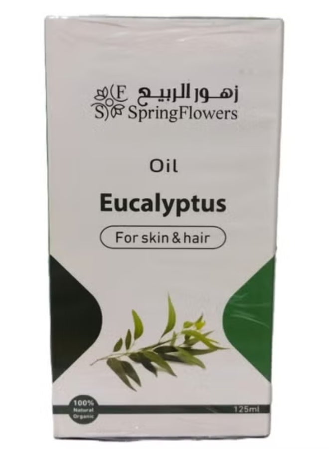 Spring Flowers Eucalyptus Oil for Skin and Hair 125ml - Image 2