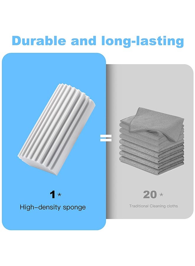 2 pcs Sponge Duster Damp Clean Duster (Grey）  - Image 4