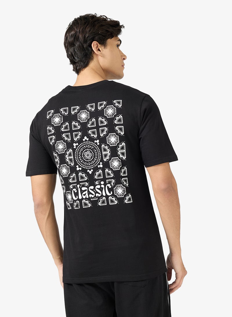 Seventy Five Graphic Print Regular Fit T-Shirt - Image 2