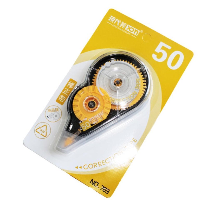 Large Capacity Correction Tape 50m Roller Long Utiles Stationery Material Typo Papelaria Escolares Correction Material Esco F2K7 - Image 3