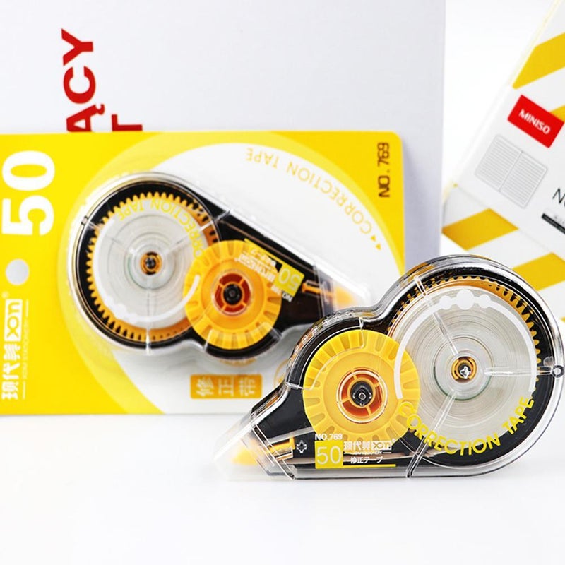 Large Capacity Correction Tape 50m Roller Long Utiles Stationery Material Typo Papelaria Escolares Correction Material Esco F2K7 - Image 5