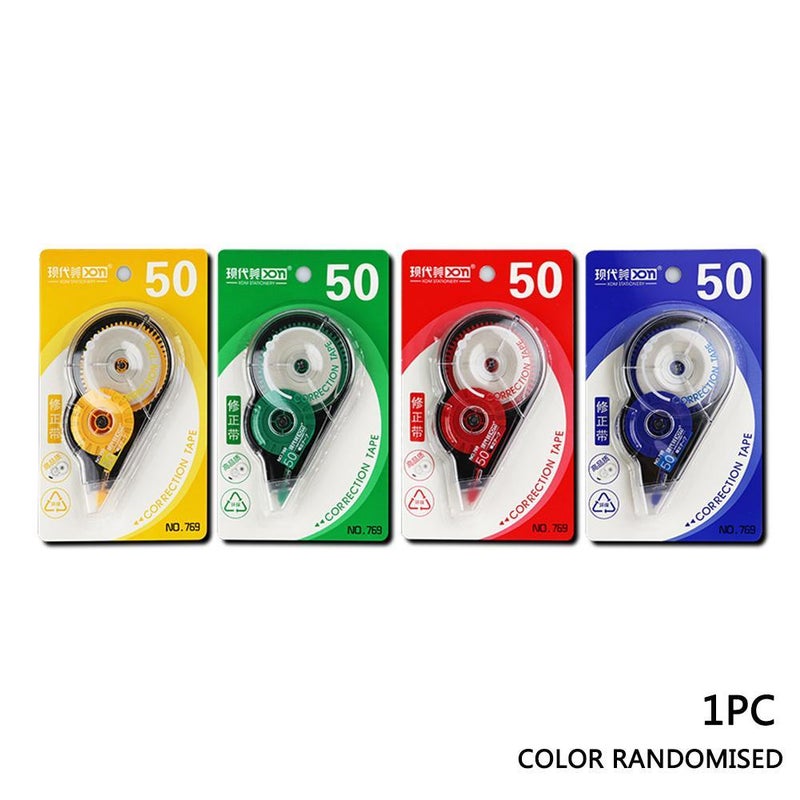 Large Capacity Correction Tape 50m Roller Long Utiles Stationery Material Typo Papelaria Escolares Correction Material Esco F2K7 - Image 2
