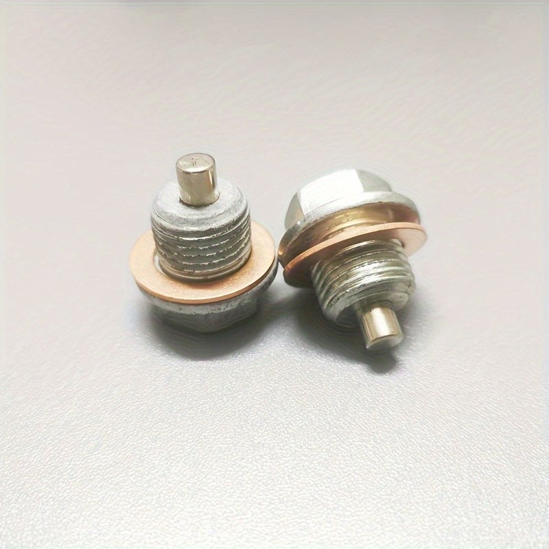 Magnetic Oil Drain Plug M16x1.5mm 1pc Bolt Copper Gasket Fit Subaru - Image 1