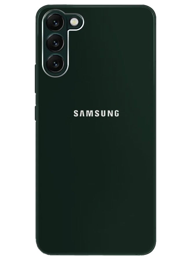 CATANES Samsung Galaxy S22 Plus Electroplated Hard Glossy Case Camera Protection Shockproof Anti Fall Case Green - Image 3