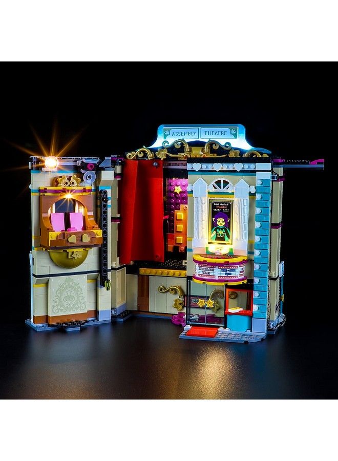 BRIKSMAX Led Lighting Kit For Lego 41714 Andrea'S Theater School Compatible With Lego Friends Building Blocks Model Not Include The Lego Set  - Image 4