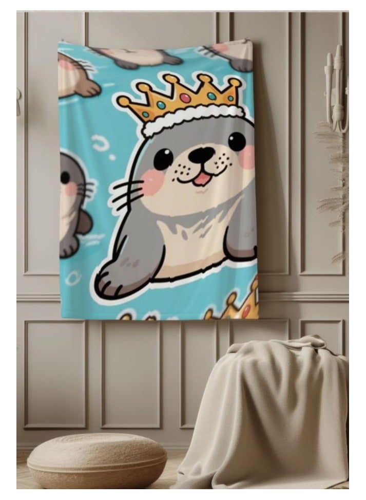 general Children's or student cartoon flannel thin blanket (warm and comfortable, suitable for sleep, games) 100cm*150cm - 470 - Image 3