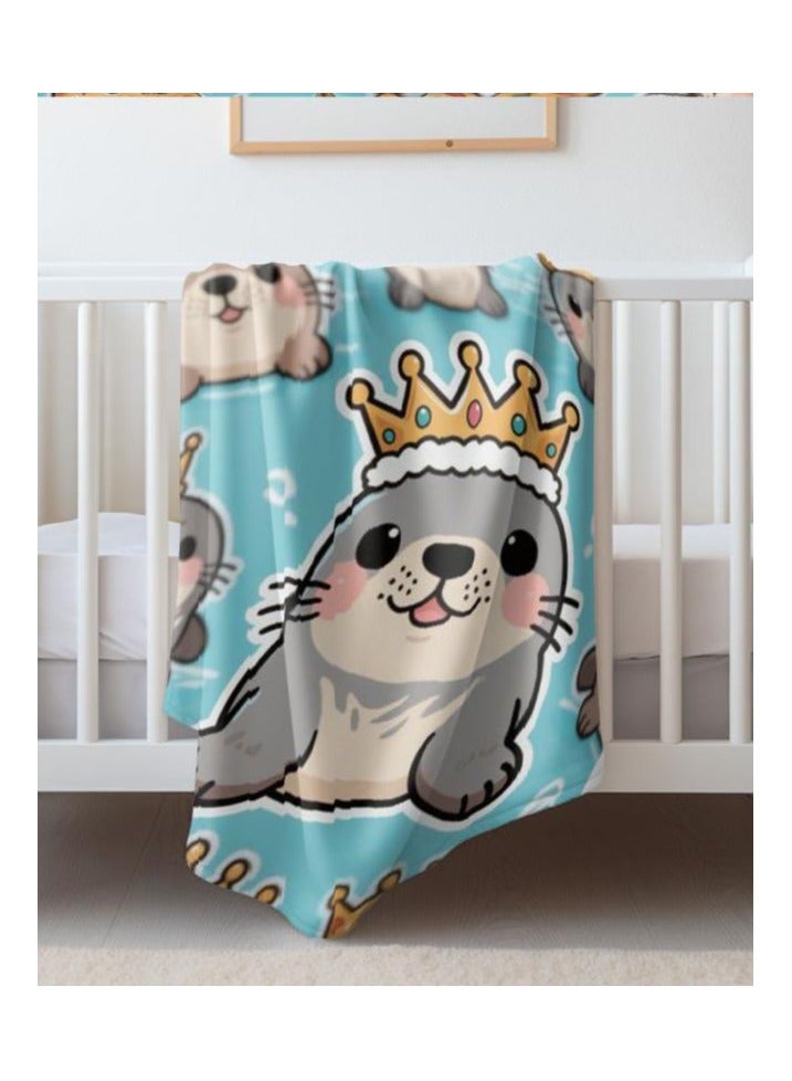 general Children's or student cartoon flannel thin blanket (warm and comfortable, suitable for sleep, games) 100cm*150cm - 470 - Image 4