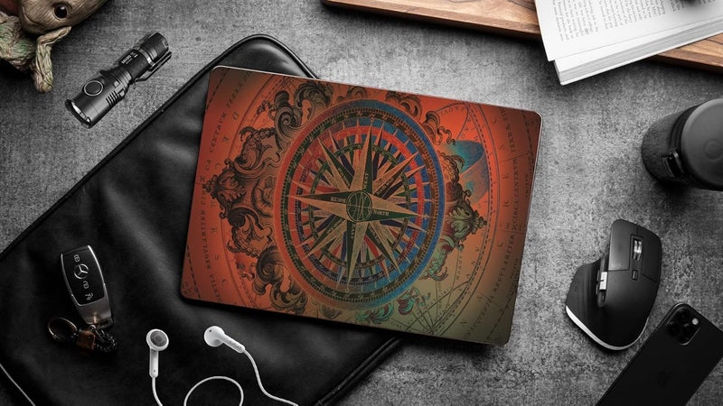 WRAP CRAFT Decal Skin Sticker Compatible with MacBook Air 13-inch, M2 Chip, 2022 Model Skin Designer MacBook Skin, Anti-Scratch no-Residue Vinyl Skin Sticker Wrap; MacAir(13,M2,2022)-DP-021 - Image 4