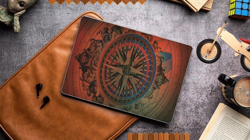 WRAP CRAFT Decal Skin Sticker Compatible with MacBook Air 13-inch, M2 Chip, 2022 Model Skin Designer MacBook Skin, Anti-Scratch no-Residue Vinyl Skin Sticker Wrap; MacAir(13,M2,2022)-DP-021 - Image 2