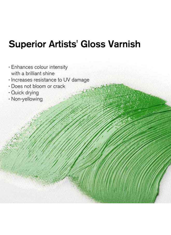 WINSOR & NEWTON - Professional Artists' Gloss Varnish, 75Ml (2.5Oz) Bottle - Image 1