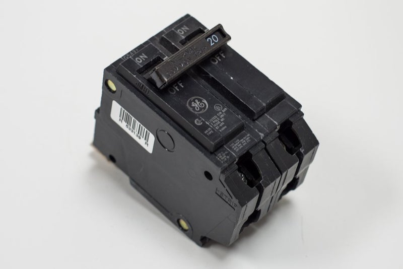 GE THQB2180 BoltOn Mount Type THQB Miniature Circuit Breaker 2Pole 80 Amp 120240 Volt AC Color