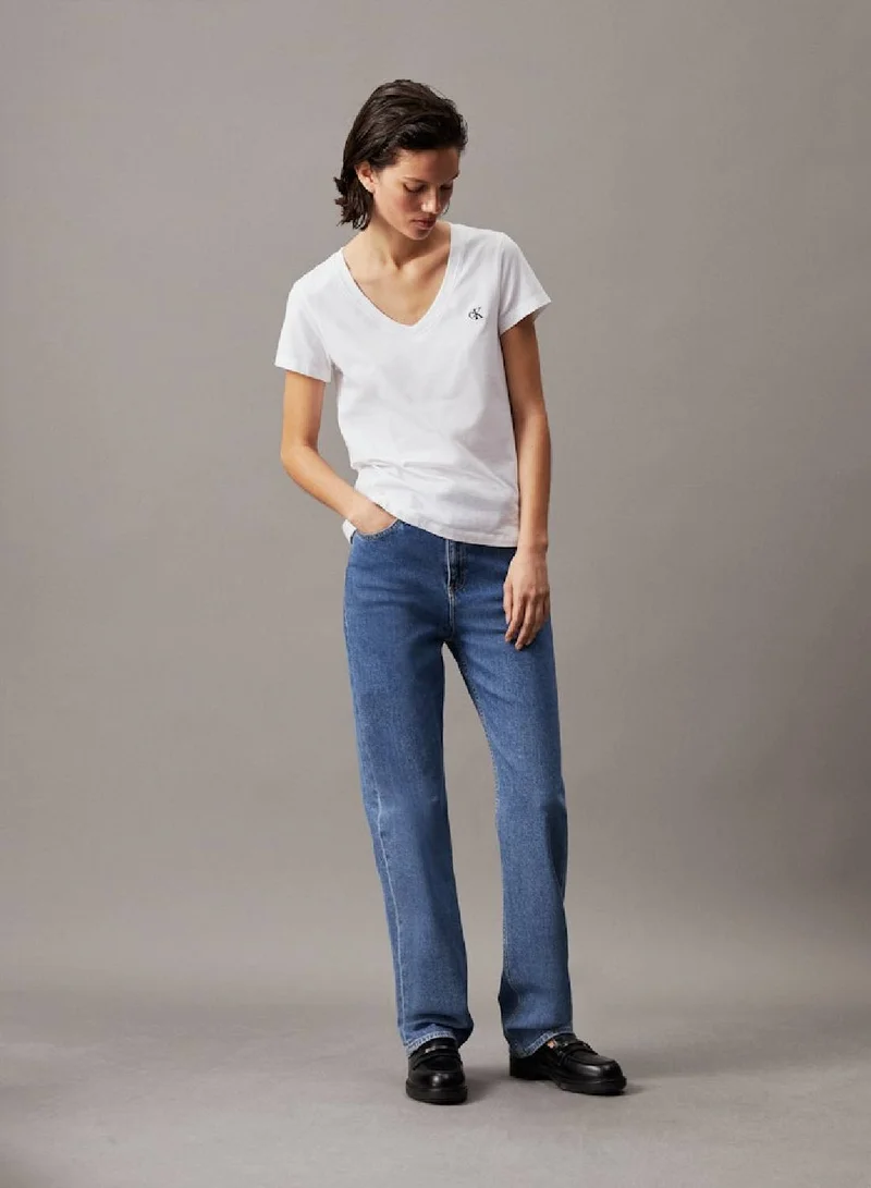 Calvin Klein Jeans Slim V-Neck T-Shirt