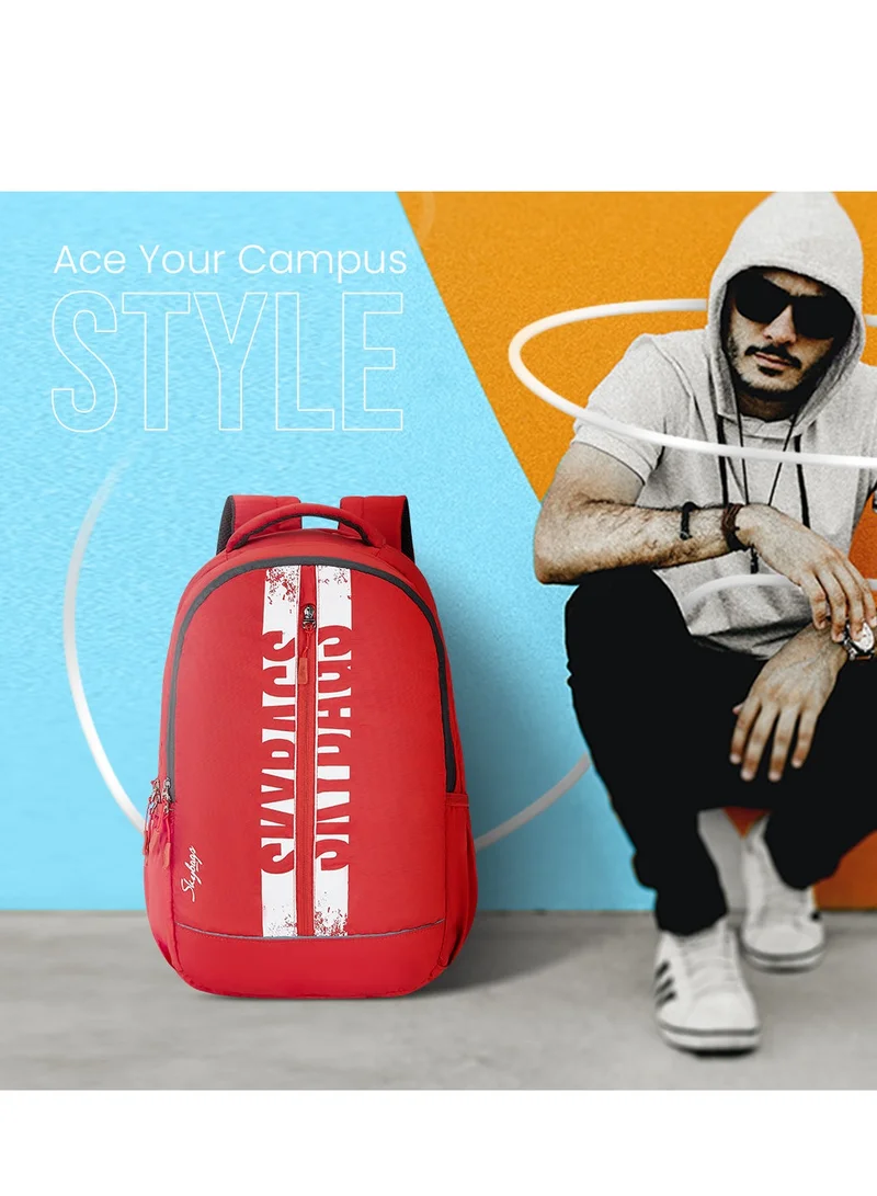Skybags STRIDER PRO 04 LAPTOP BACKPACK (H) RED