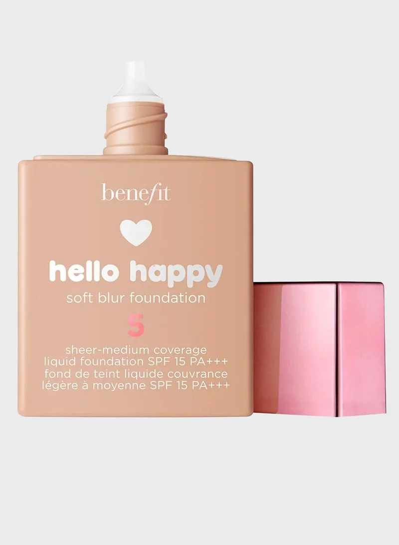Benefit Cosmetics Hello Happy Soft Blur Foundation 05