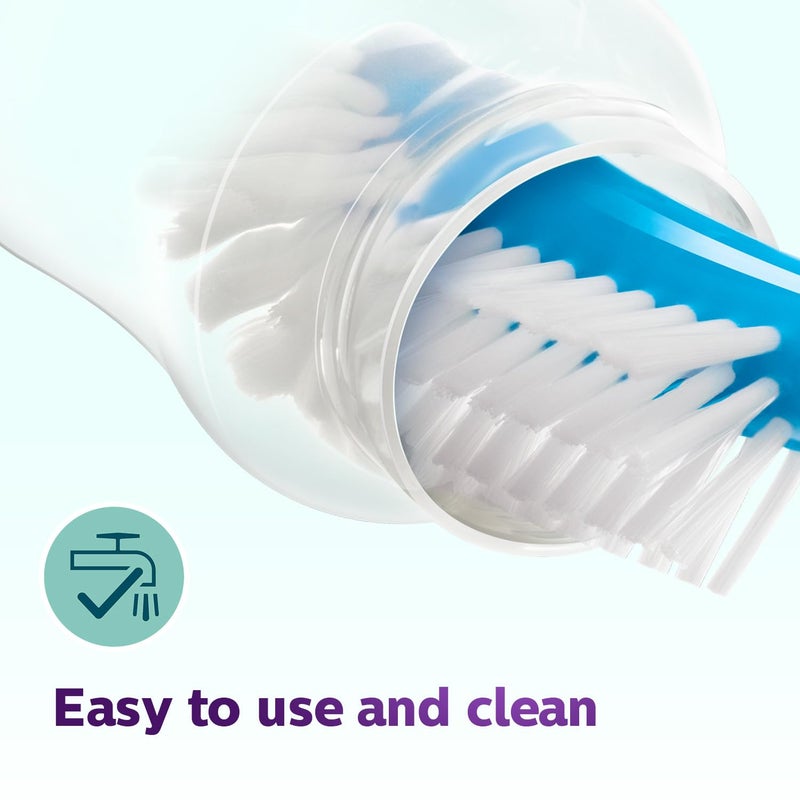 Avent Philips Avent Grow Plastic Feeding Bottle | Anti-Colic | Easy Fill,Easy Clean|BPA Free | with 6M+ Flow Teat | Made in India (330ml) (Penguine with Fishes) - Image 5