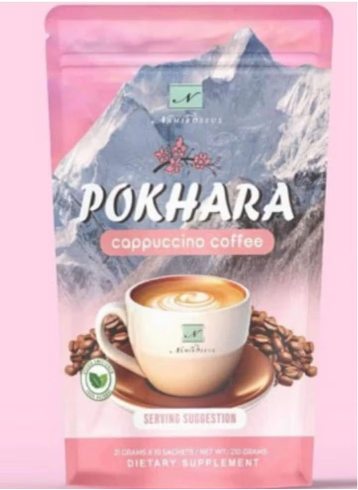 NAMIROSEUS pokhara cappuccino coffee 10 kantong * 21 g  - Image 1