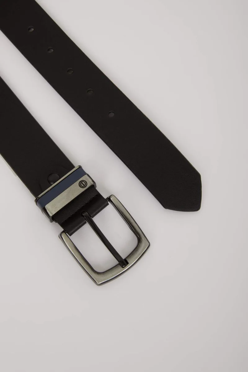 ديفاكتو Man Faux Leather Belt