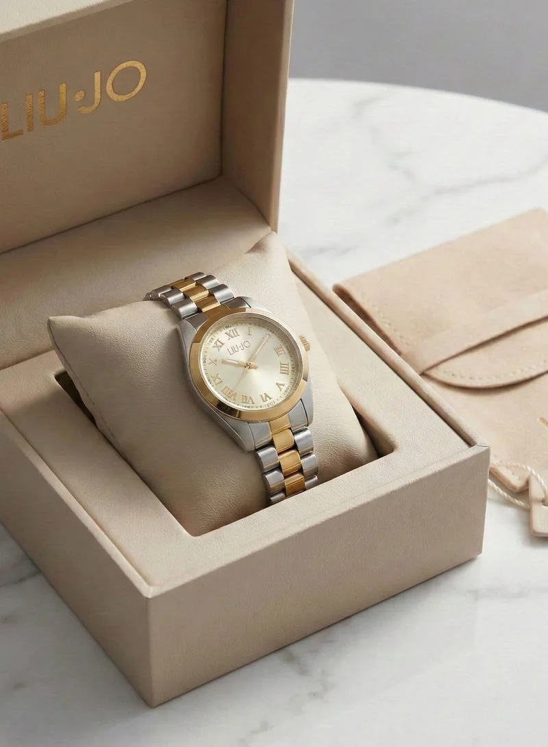 ليو جو ساعة ليو جو إيمابل ثنائية اللون