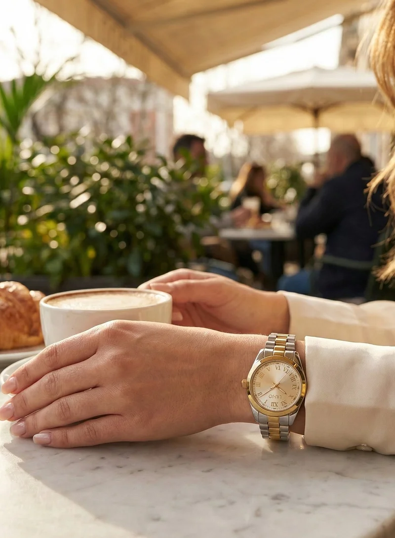 ليو جو ساعة ليو جو إيمابل ثنائية اللون